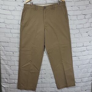 NWT Axist Cadet‎ Chino Men's Brown Office Utility Chino Pants 36x30 Tan